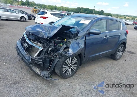 2015 Kia Sportage Ex z USA, uszkodzony, nr VIN KNDPCCAC5F7759808